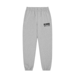 STRAIGHT LOGO SWEATPANTS - HEATHER GREY