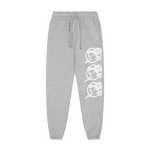 KIDS REPEAT ASTRO SWEATPANTS - HEATHER GREY