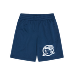 KIDS MESH BASKETBALL SHORTS - NAVY