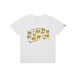 KIDS JUMBLE ROBOT ARCH LOGO T-SHIRT - WHITE