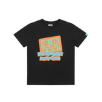 KIDS JUMBLE ROBOT LOGO T-SHIRT - BLACK