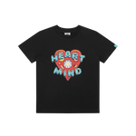KIDS HEART & MIND LOGO T-SHIRT - BLACK