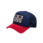 KIDS JUMBLE ROBOT LOGO CAP - NAVY