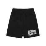 KIDS ARCH LOGO SHORTS - BLACK