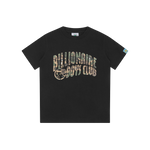 KIDS CAMO ARCH LOGO T-SHIRT - BLACK