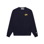 SMALL ARCH LOGO CREWNECK - NAVY