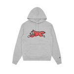 RUNNING DOG HOOD - HEATHER GREY