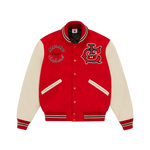 TEAM EU SKATE CONE VARSITY JACKET - RED