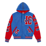 TIGER CONE CHEERLEADER JACKET - BLUE