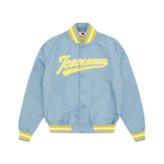 BASEBALL JACKET - LIGHT BLUE