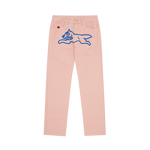 RUNNING DOG DENIM PANT - PINK