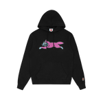 RUNNING DOG HOOD - BLACK