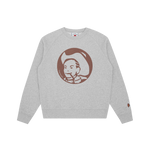 MILKSHAKE CREWNECK - HEATHER GREY