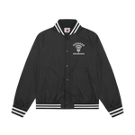 IC SHARKS NYLON BOMBER JACKET - BLACK