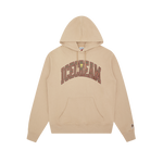 COLLEGE HOOD - LIGHT BROWN