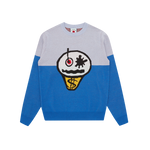 CONE KNITTED JUMPER - BLUE