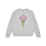 CONE CREWNECK - HEATHER GREY