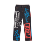 MOTIF DENIM PANT - INDIGO