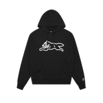 RUNNING DOG POPOVER HOOD - BLACK