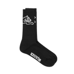 RUNNING DOG SOCKS - BLACK