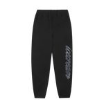 CHROME SCRIPT SWEATPANTS - BLACK