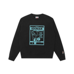 MAGAZINE AD CREWNECK - BLACK