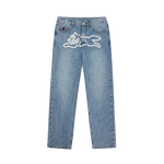RUNNING DOG DENIM JEANS - LIGHT BLUE