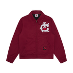 WORK JACKET - BURGUNDY