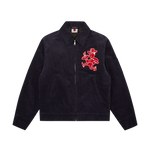 CORDUROY WORK JACKET - NAVY