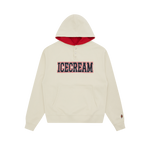 BUTTON UP POPOVER HOOD - OFF-WHITE