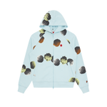 SCOOP ZIP THROUGH HOOD - BLUE