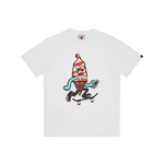 SKATE CONE T-SHIRT - WHITE