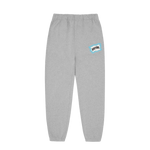 SPLATTER SWEATPANTS - HEATHER GREY