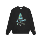 TEAM EU SKATE CONE CREWNECK - BLACK
