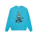 TEAM EU SKATE CONE CREWNECK - BLUE