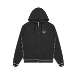 CONES & BONES TAPED TRACK TOP - BLACK