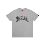 GOTHIC COLLEGE LOGO T-SHIRT - HEATHER GREY