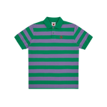 STRIPED POLO - GREEN STRIPE