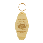 DINER KEYRING - YELLOW