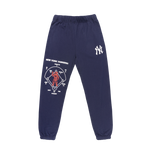 BILLIONAIRE BOYS CLUB x YANKEES NYY DIAMOND SWEATPANT - NAVY