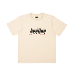 POLLEN OF KNOWLEDGE SLUB TEE - CREAM