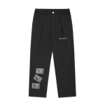 CROPPED SLACKS - BLACK