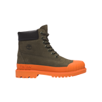 MENS TIMBERLAND® PREMIUM 6 RUBBER TOE WATERPROOF - GREEN/ORANGE